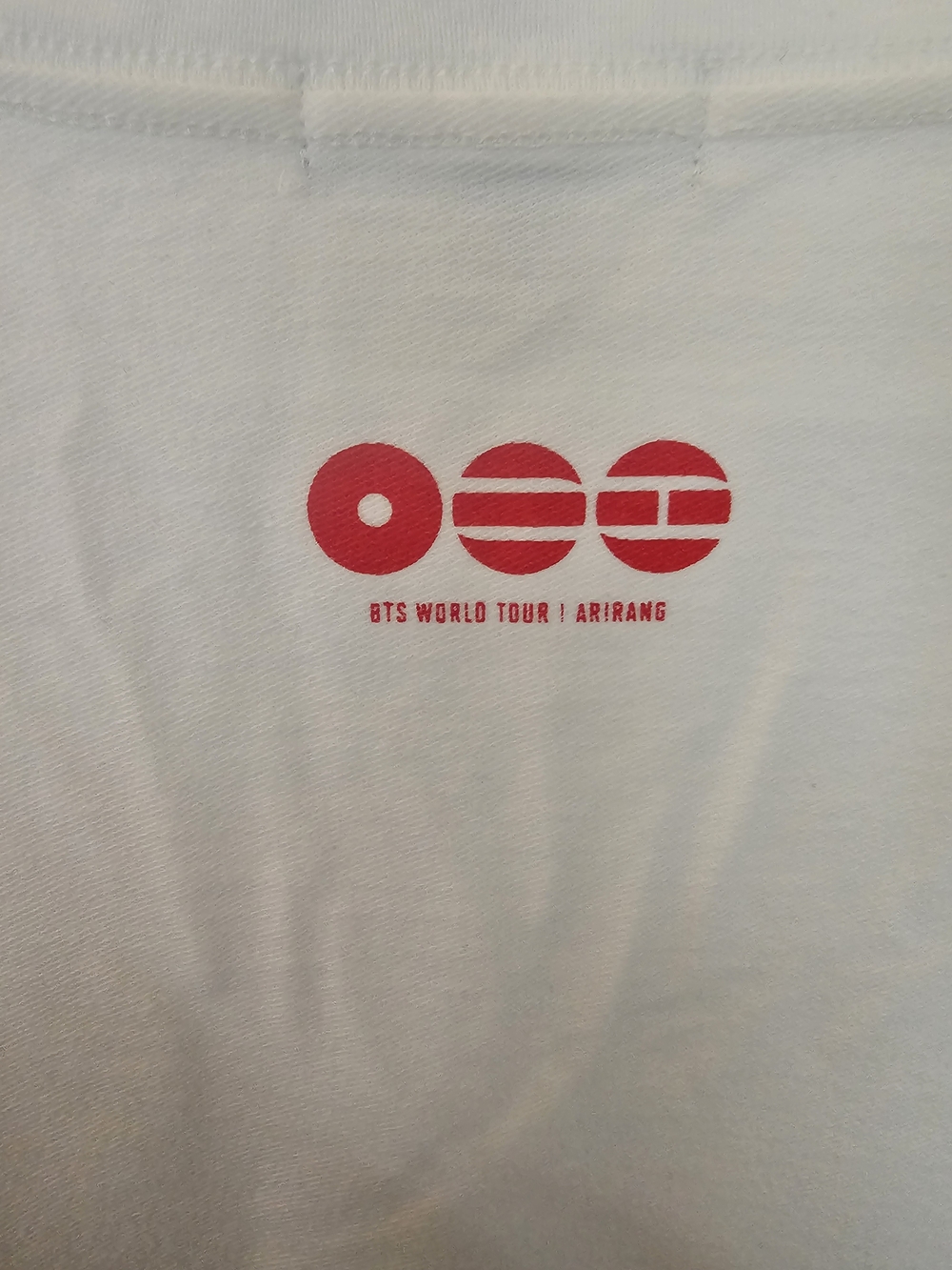 BTS ARIRANG World Tour Map Graphic Tee - White Size Large (New) - Picture 5 of 7